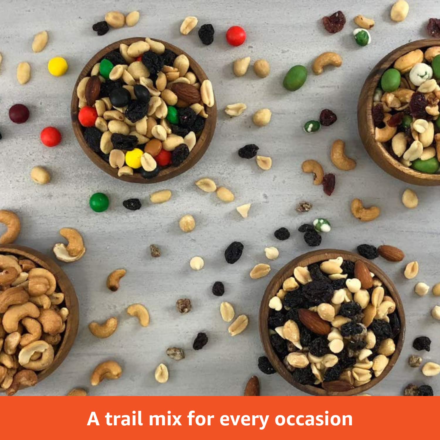 Snak Club Energizer Trail Mix, Gluten Free, 1 Pound (Pack of 6)