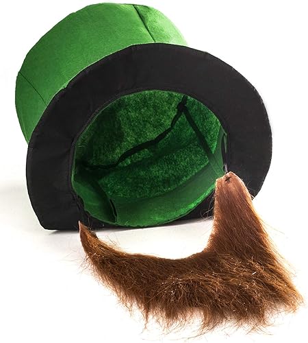 Miniatura 2 de Tigerdoe Disfraz de duende Sombrero de duende Accesorios para el día de San Patricio Disfraz del día de San Patricio 3 piezas verde, Verde