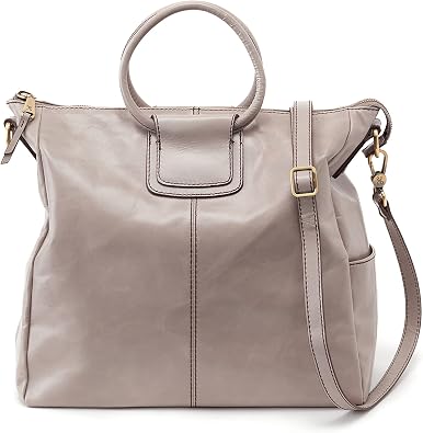 HOBO Sheila Large Leather Satchel, Crossbody Bag for Women with Top Handle