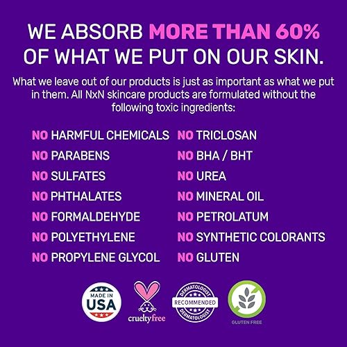 Miniatura 5 de NxN Crema de tratamiento nocturno para el acné con ácidos glicólicos, salicílicos, lácticos y probióticos para eliminar brotes y calmar el