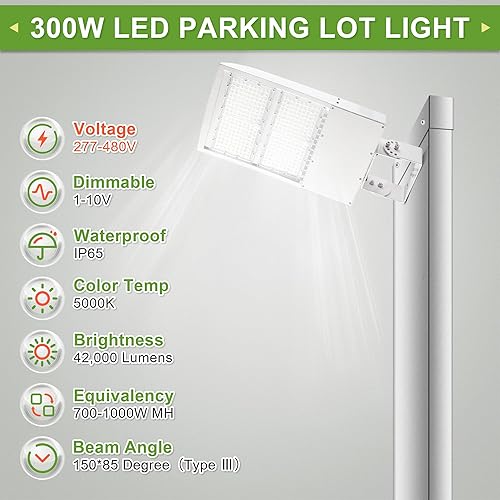 Vista 75 de LED Flying Direct luz LED para la calle, estacionamientos, postes, áreas exteriores, 5000k, DLC UL (café), 150.00watts, 480.00 volts 150 W