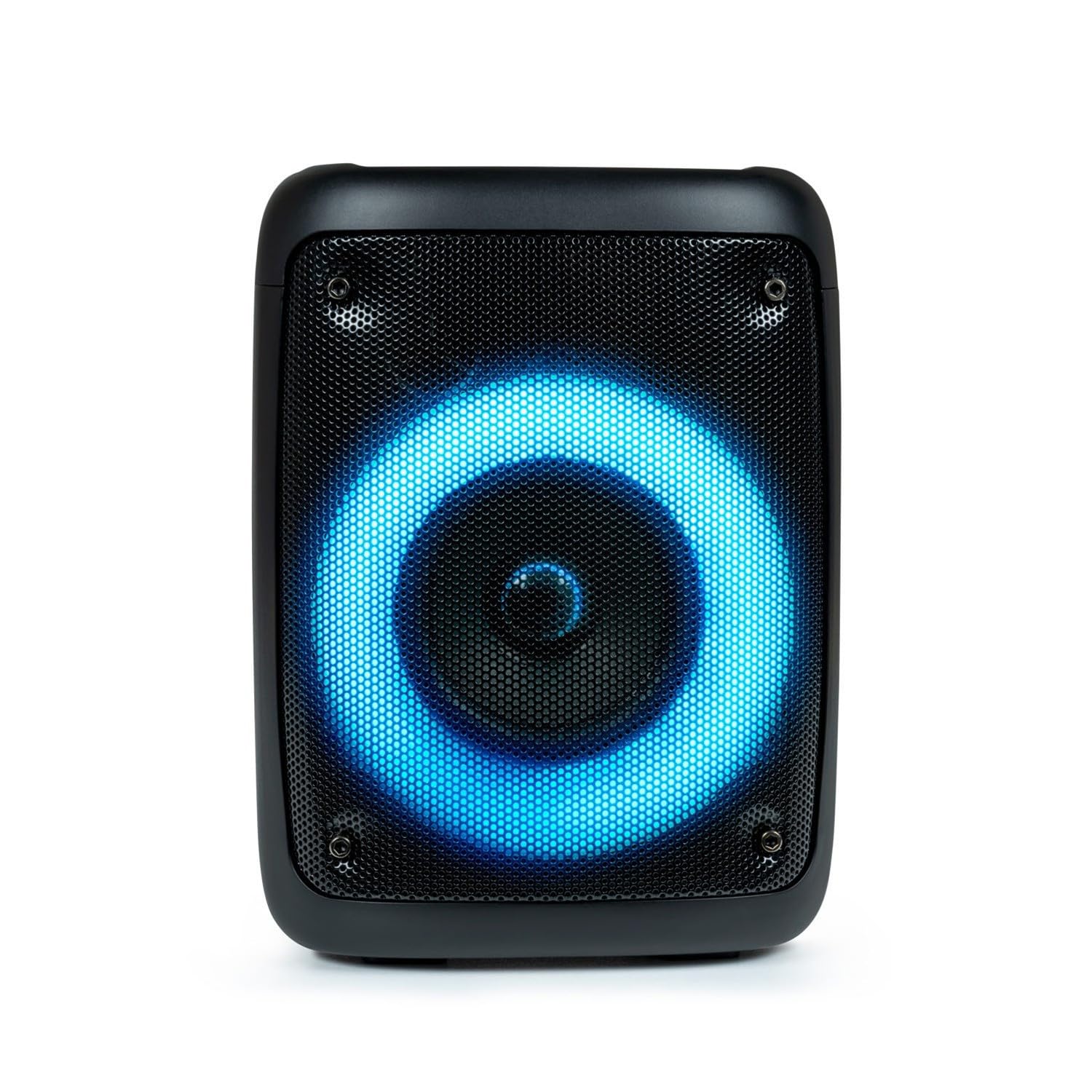 Enceinte Active sur Batterie Sono 30W Party PARTYBTHPS - Bluetooth USB SD, Effet Lumineux à LED + Jeu OVNI - Micro Karaoké