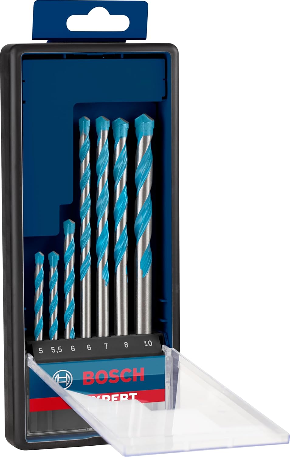 Bosch Professional 7 pc. Expert CYL-9 MultiConstruction Drill Bit Set (for Concrete, Ø 5-10 mm, Accessories Rotary Impact Drill)
