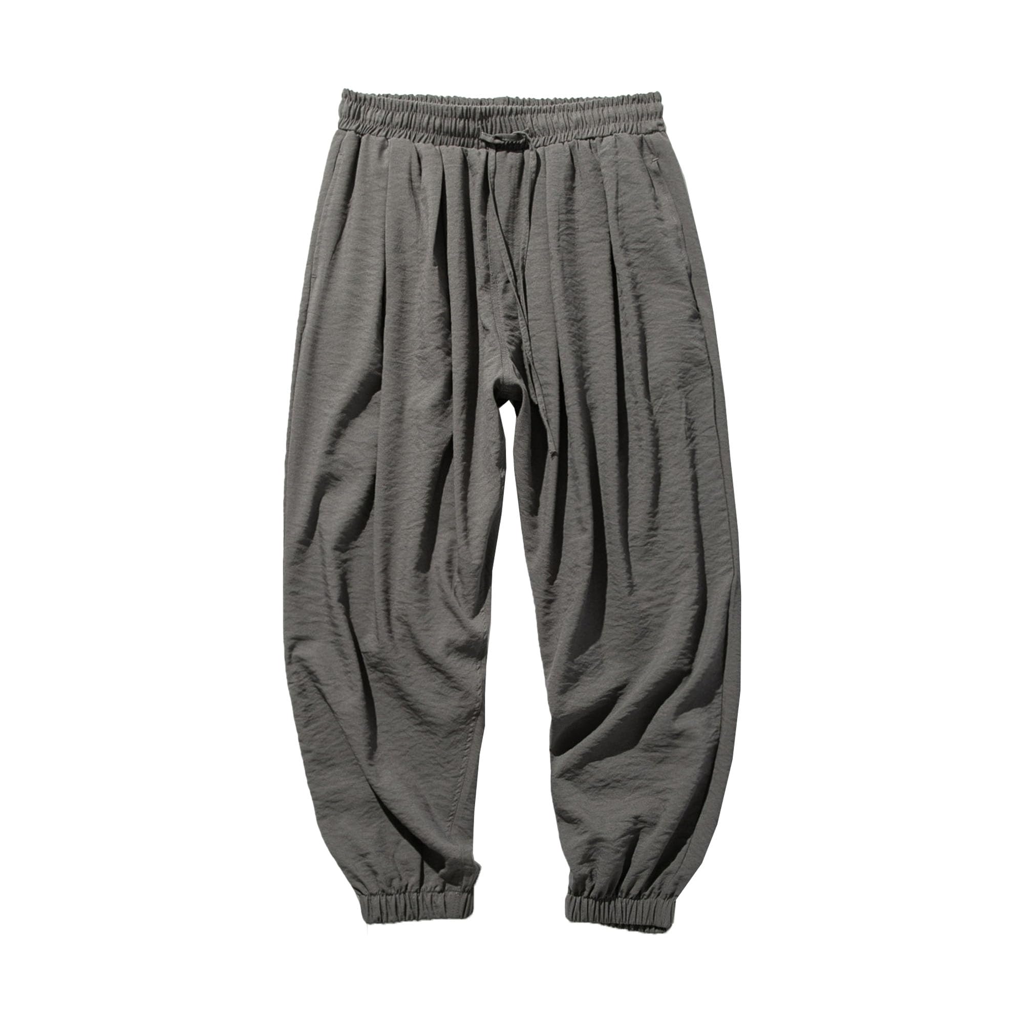 Pantalon de jogging sarouel homme coupe ample décontractée avec cordon serrage - 8