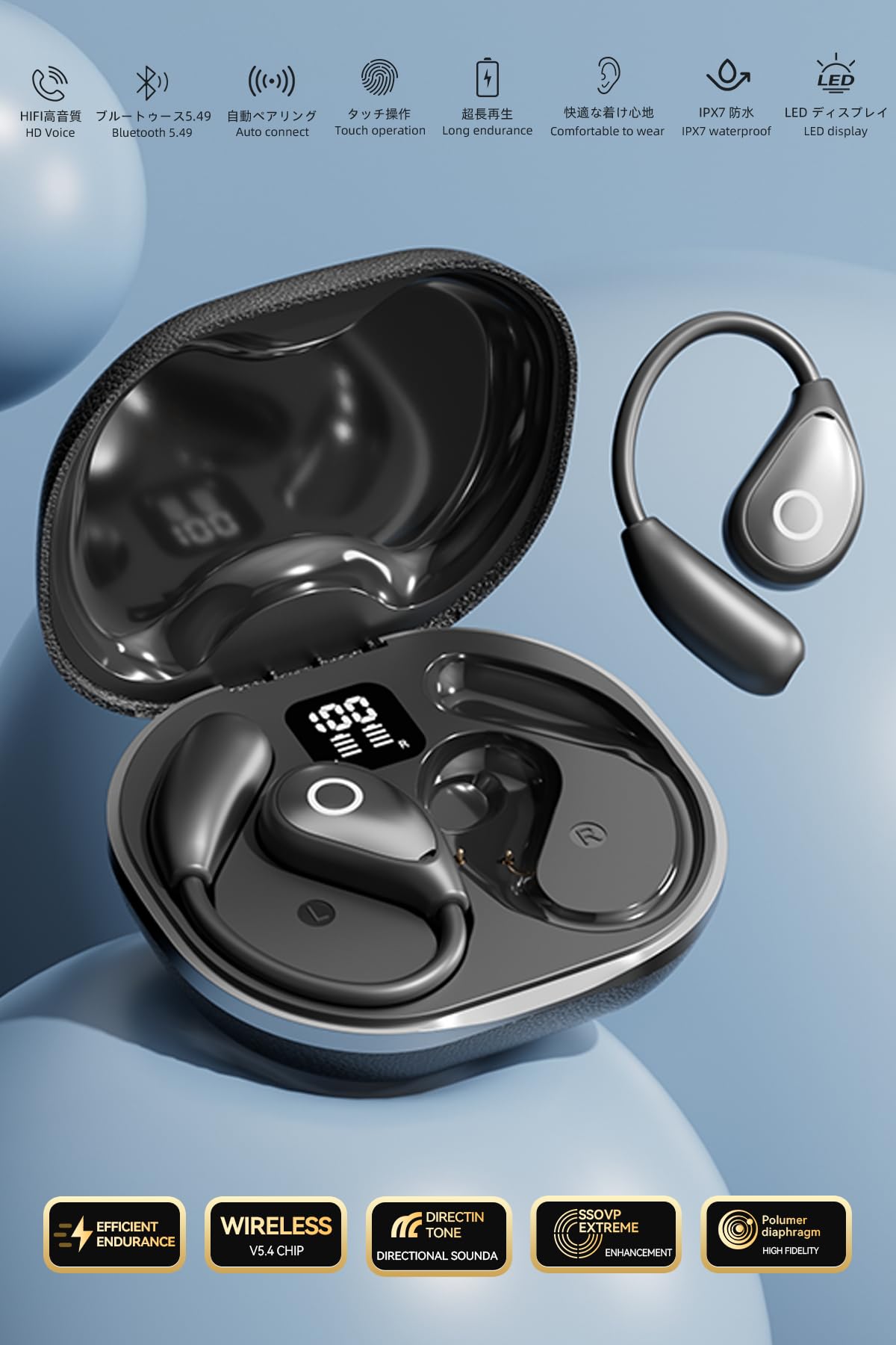 Amazon.co.jp: ワイヤレスヘッドホン オーバーイヤーヘッドホン: 新品登場