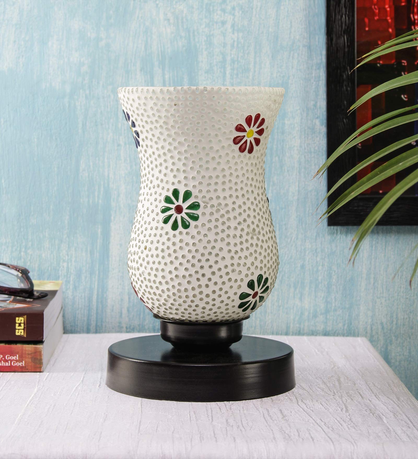 Devansh L207, Multicolor Mosaic Glas Table Lamp (Medium, Multicolor) - Image 2 thumbnail