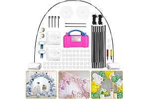 Voircoloria Balloon Arch Kit with Electric Balloon Pump