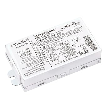 *2743VY OPTOTRONIC 25W 120V-277V AC 50/60Hz Constant Current Dimmable Compact LED Driver OTi 25W/120-277/1A2 DIM-1 - Replacement/Compatible with Osram 57347