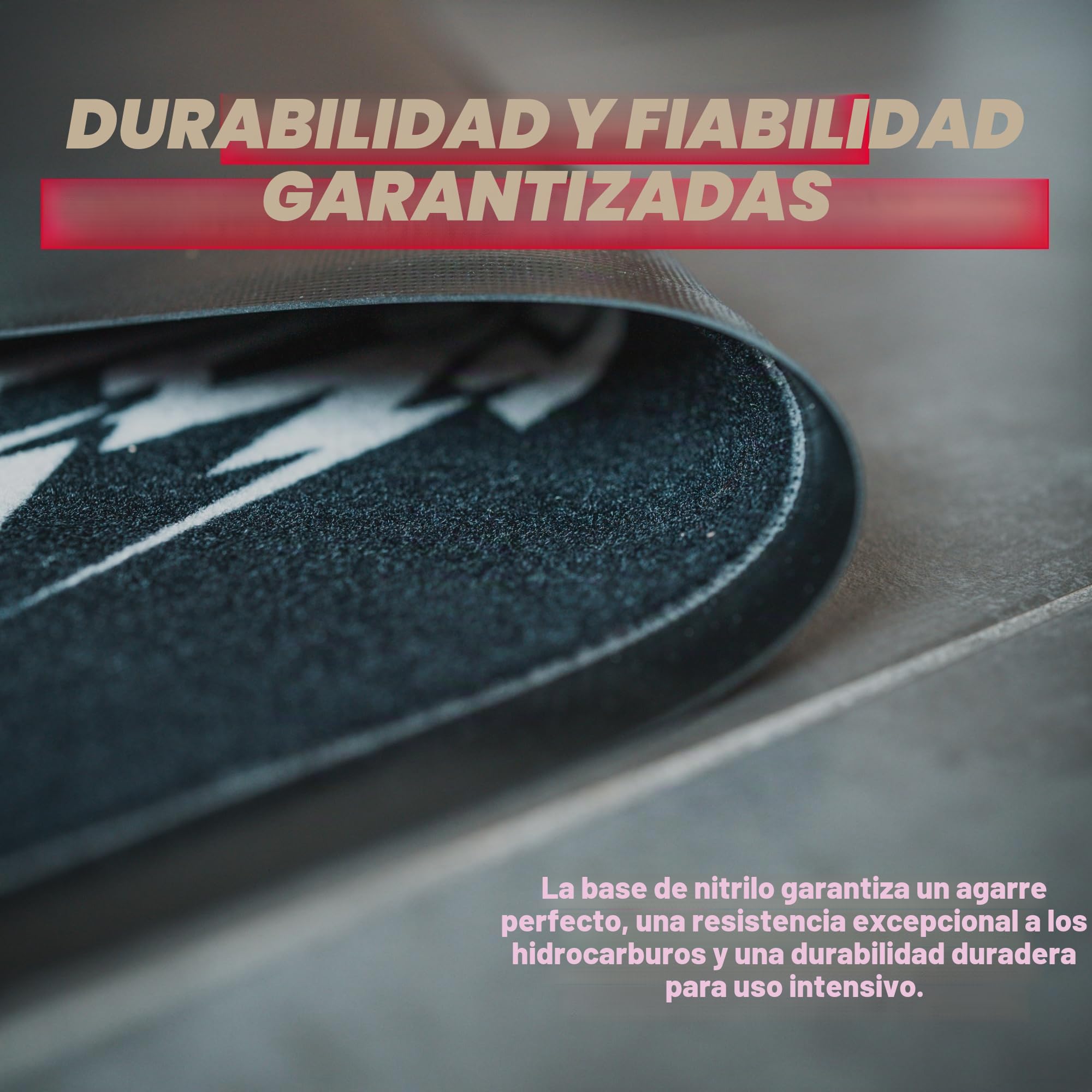 Zwift 65x180 Sixten Home Trainer Mat - Alfombrilla de vibración y cancelación de ruido - Protección del suelo para bicicletas de interior - Duradero y respetuoso con el medio ambiente