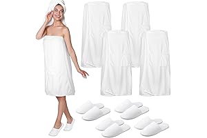 Premium Spa Robes and Slippers for Women's Relaxation and Comfort