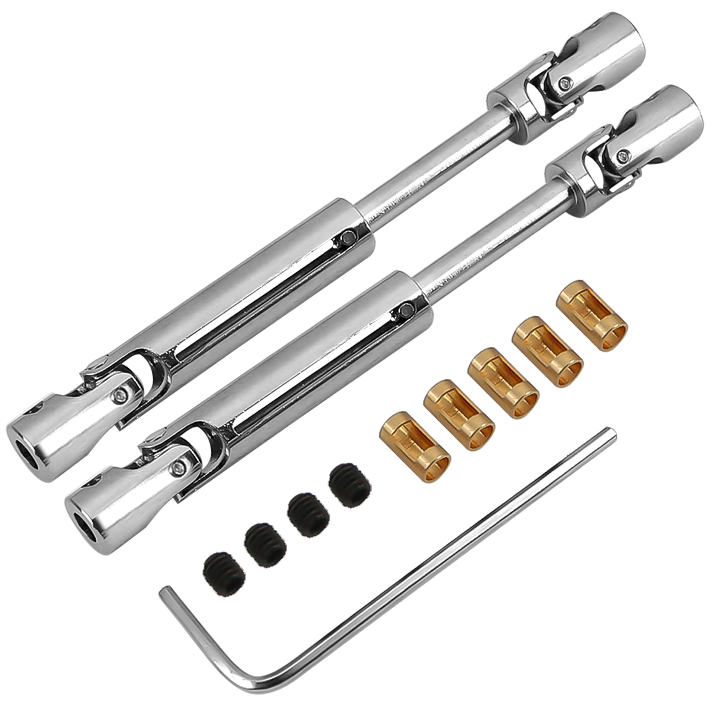 Amazon.com: MN78 Metal RC Drive Shaft 69mm-93mm with 3mm to 4mm