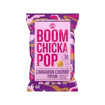 Angies BOOMCHICKAPOP Cinnamon Churro Popcorn, Gluten Free, 6 oz. 6-pk