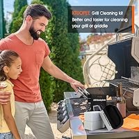 Vista 7 de Grill Cleaner, Griddle Cleaning Brick Block Heavy Duty Grill Stone Cleaning Bricks, Pumice Flat Top Cleaning Stone Removing Stains Greases Residue