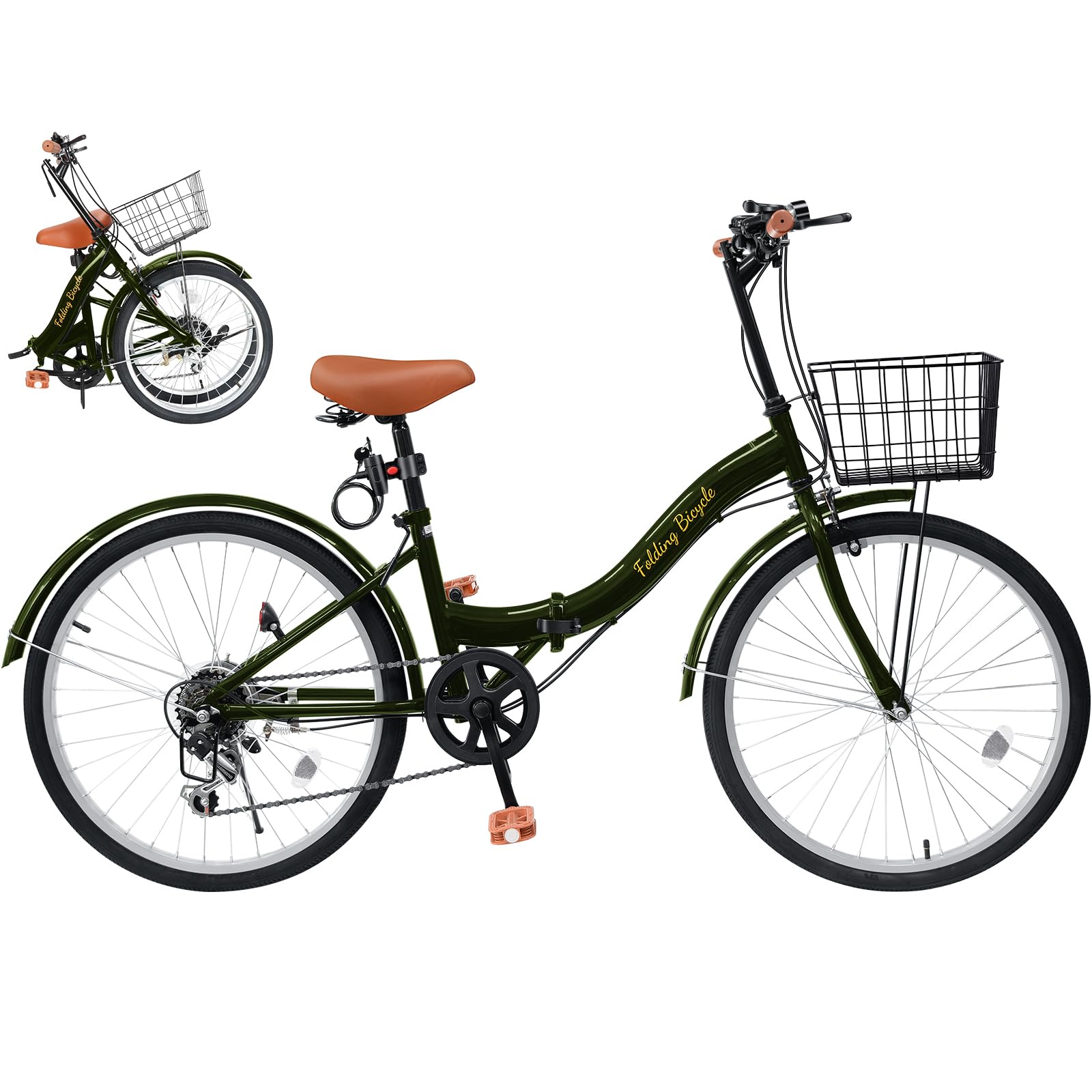 Amazon | Mixiu 折りたたみ自転車 20インチ/24インチ 軽量