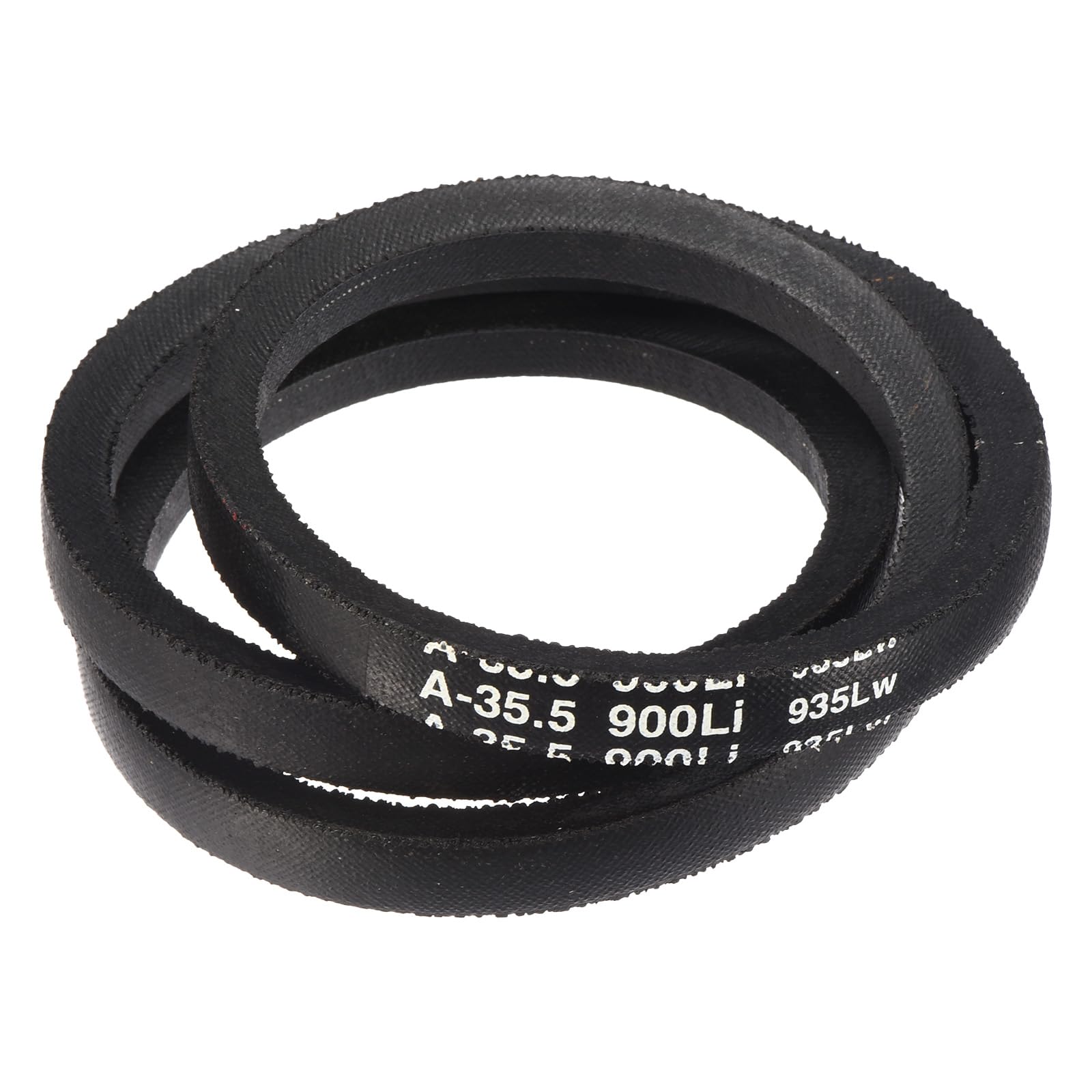 uxcell A35 1/2 Classic Wrapped V-Belt,37" Outer Circ A Profile,Black