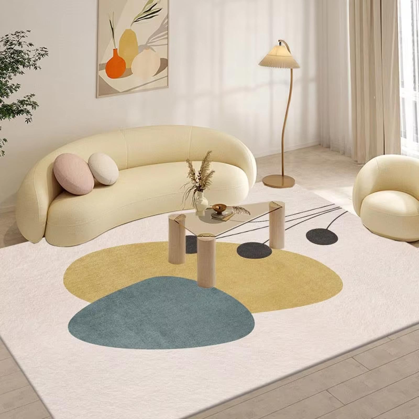 Tapis de salon moderne 150x240 chic, décoration intérieure de chambre et couloir