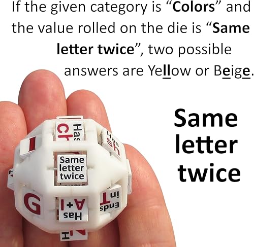 Miniatura 5 de Juego de patentes Die para juegos de Scattegories