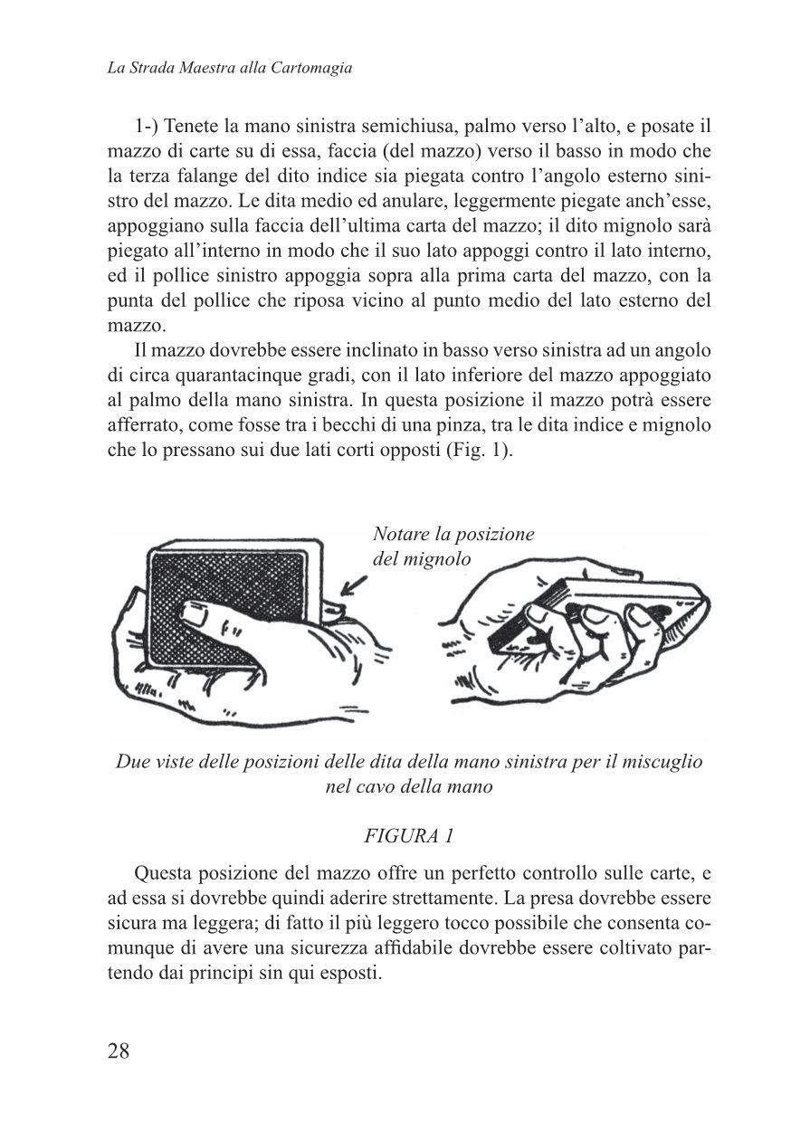 La strada maestra alla cartomagia