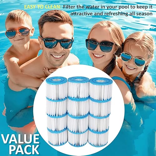 Miniatura 3 de FILTREN Cartucho de repuesto de filtro de spa y bañera de hidromasaje tipo VI Cartucho de filtro de piscina para bañera de hidromasaje (paquete de