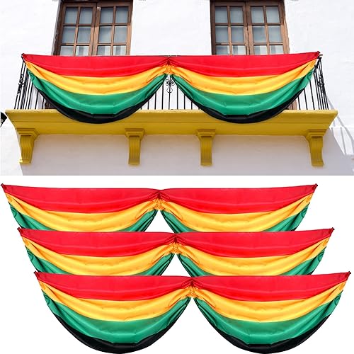 Newwiee Banderines grandes de 8.9 x 2.5 pies para colgar al aire libre, bandera africana, americana, 19 de junio, del mes de la historia negra, disponible en Yaxa Colombia