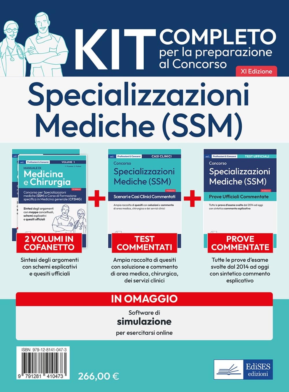 Kit Specializzazioni Mediche (Ssm): Volumi Di Teoria E Test Commentati. Con Simulatore - 4
