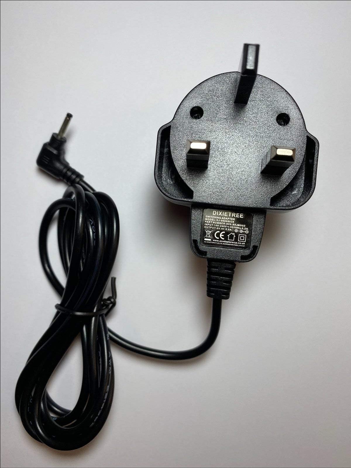 DIXIETREE 6V 800mA DC6V Charger for Tommee Tippee Baby Monitor 1094S Parent Screen Unit