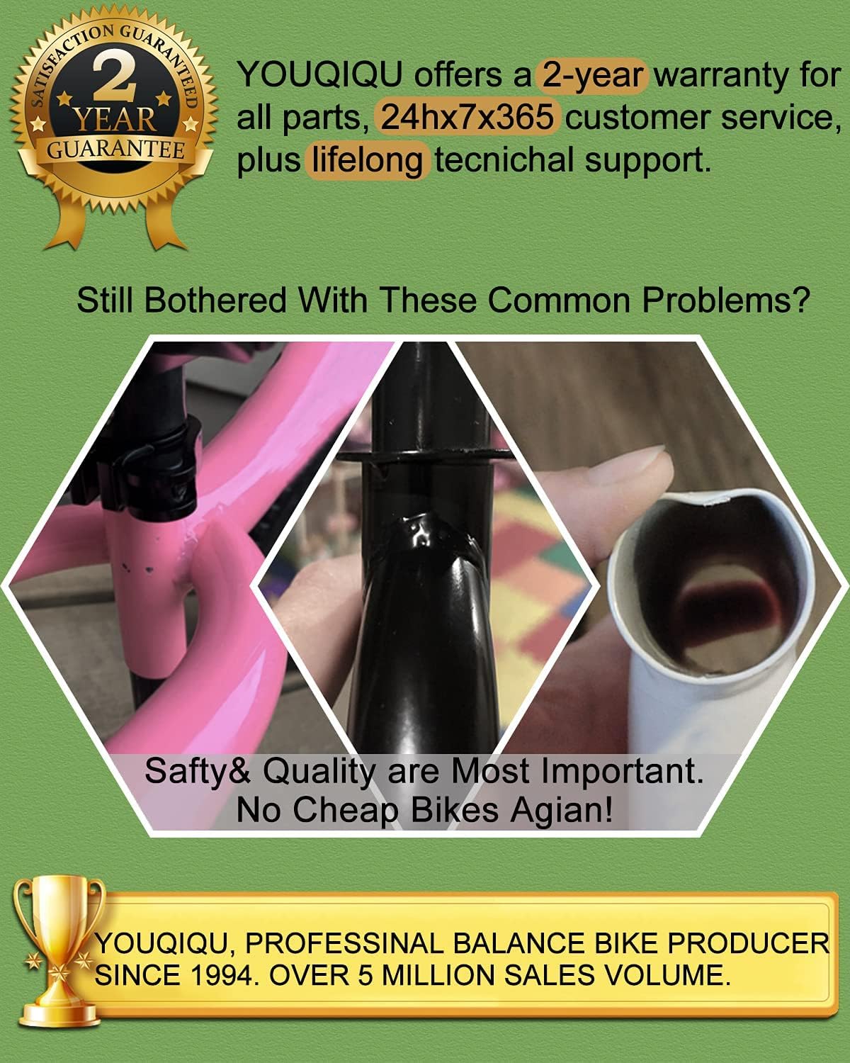 YOUQIQU Balance Bike, Kids Balance Bike for 2 3 4 5 6 Year Old Boys and Girls, 12" Toddler Baby Balance Bike High-end Magnesium Alloy Frame, EVA Foam Or Air Rubber Tires(Blue, Black, White) : Toys & Games