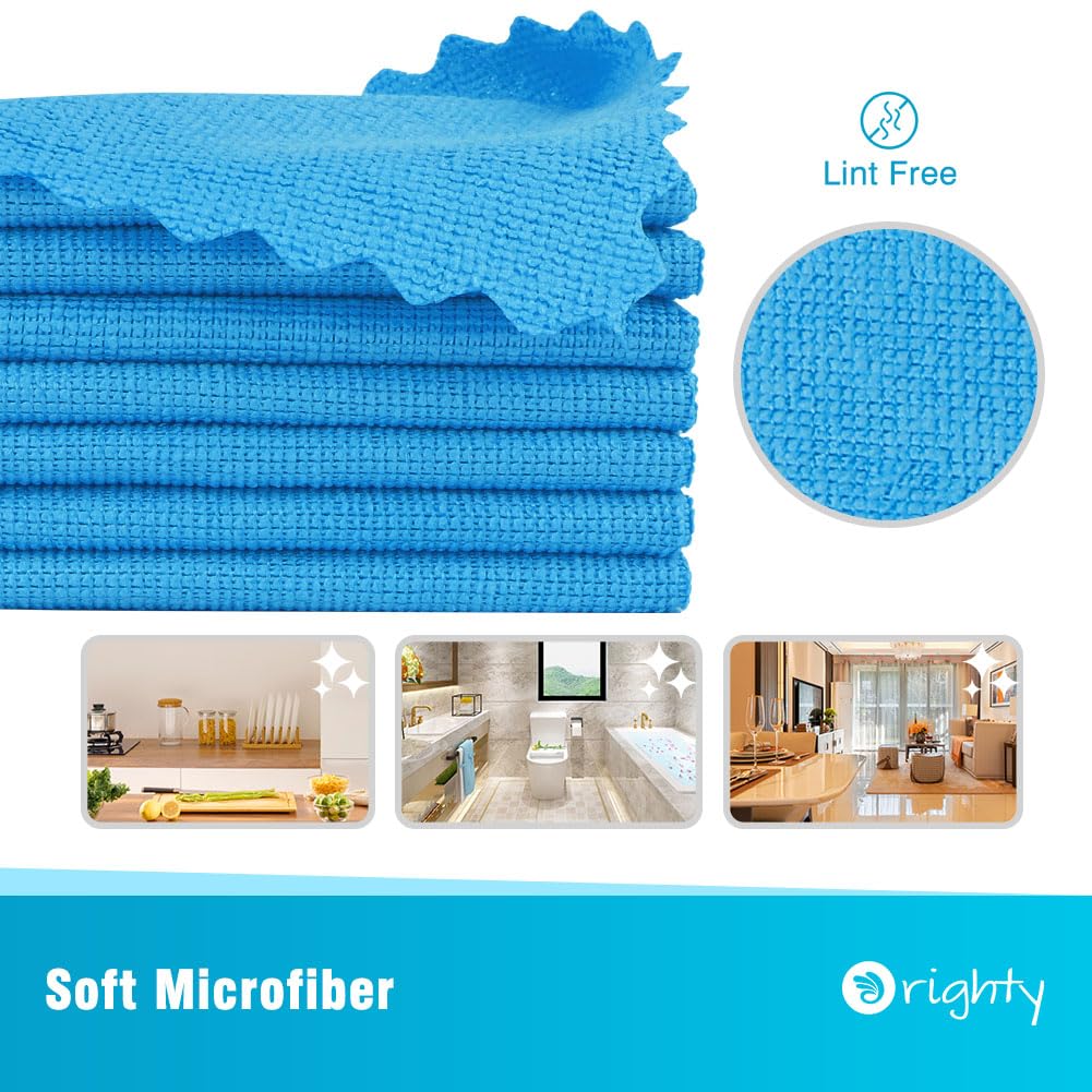 Orighty Cleaning Cloths, Shop Towels 200 Pack, Shop Rags Reusable - Image 2