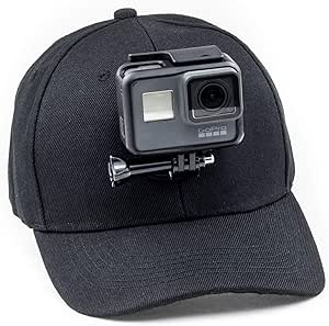 Cappellino Con Supporto Per Action Cam - Compatibile Con GoPro, Akaso, Sony E Altri