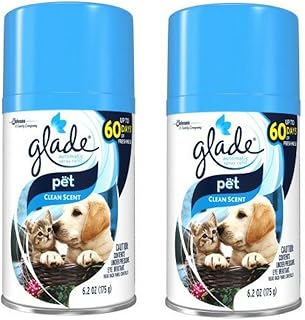Automatic Spray Air Freshener Refill, Pet Clean Scent, 6.2 Ounce (2 pack)