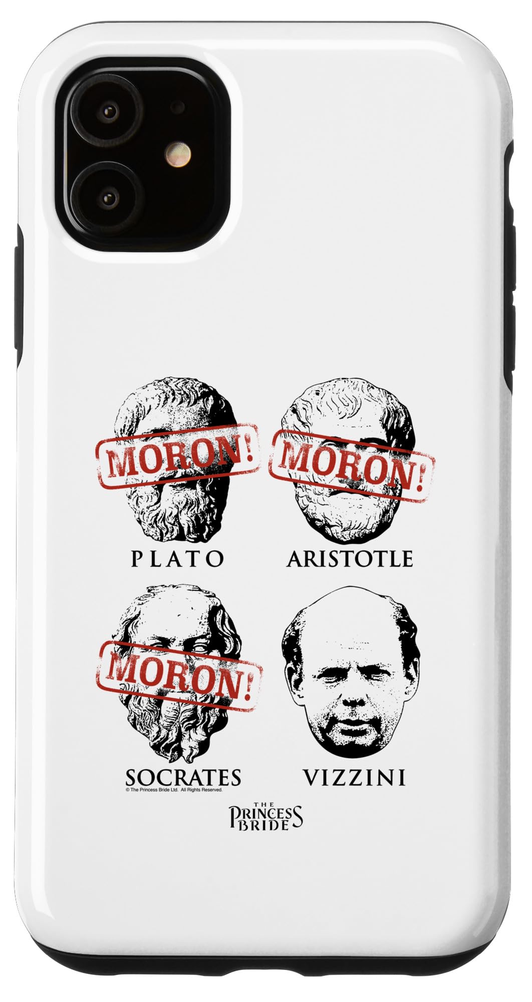Coque pour iPhone 11 PB Morons évitez les rayures d'usure quotidienne