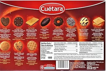 Galletas Cuetara Surtido Original Net.wt 260 g