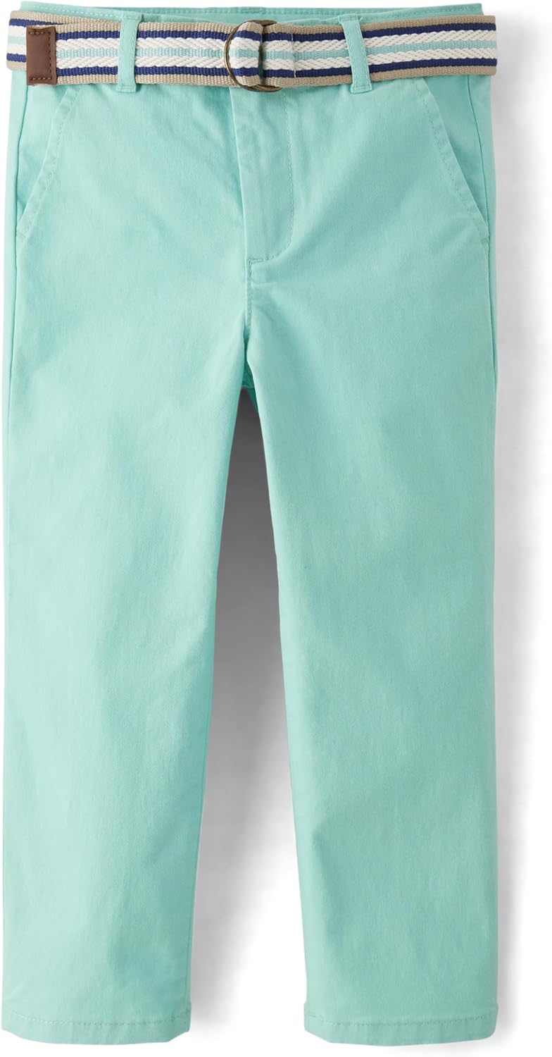 Gymboree Boys' and Toddler Belted Chino Pants - Picture 16 of 32