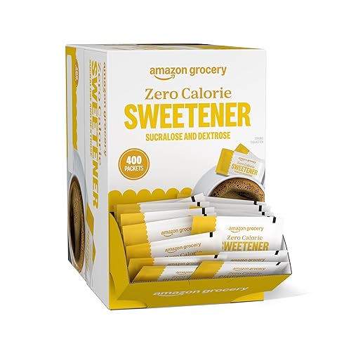 Miniatura 5 de Marca Amazon – Happy Belly - Edulcorante de sucralosa amarilla cero calorías, 400 paquetes, 14.1 onzas (paquete de 1)