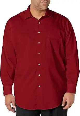 Van Heusen Men's TALL FIT Dress Shirt Ultra Wrinkle Free Flex Collar Stretch (Big and Tall)