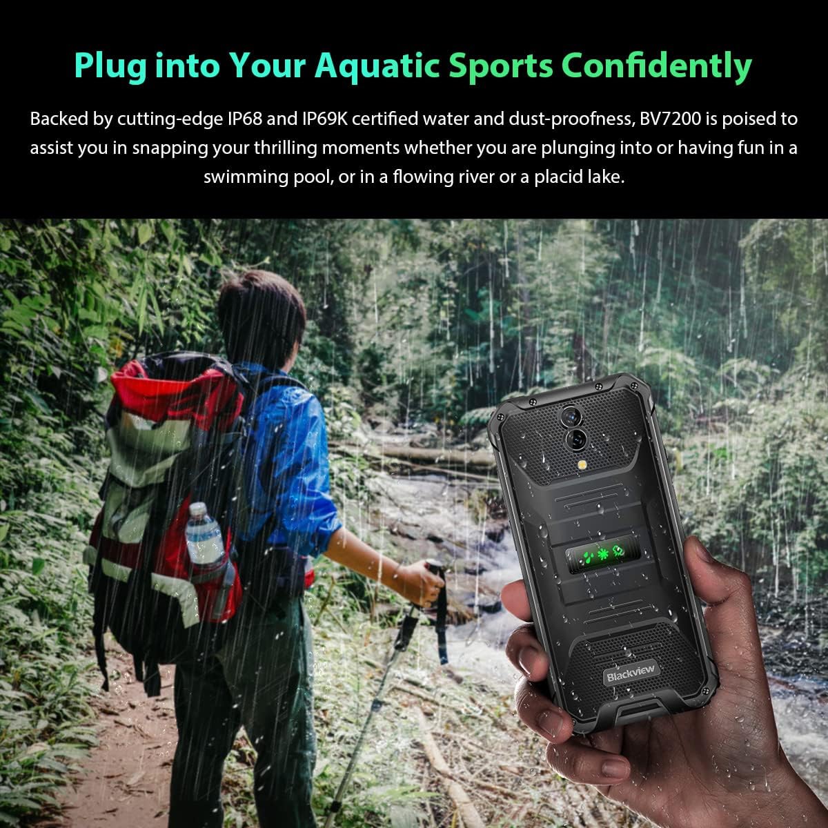 Schwarzview BV7200 used during aquatic sports