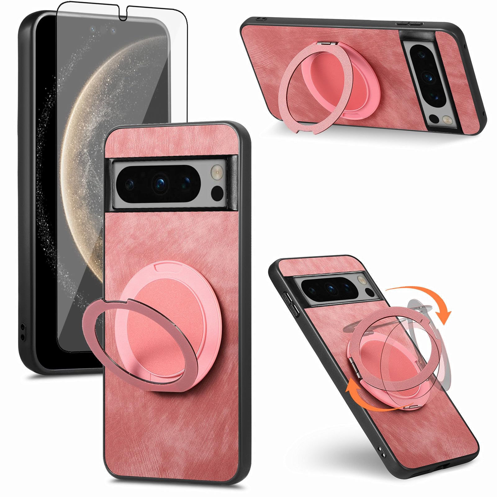 Béquille silicone Pixel 8 Pro protège-écran pour éviter les casses et chutes - 7
