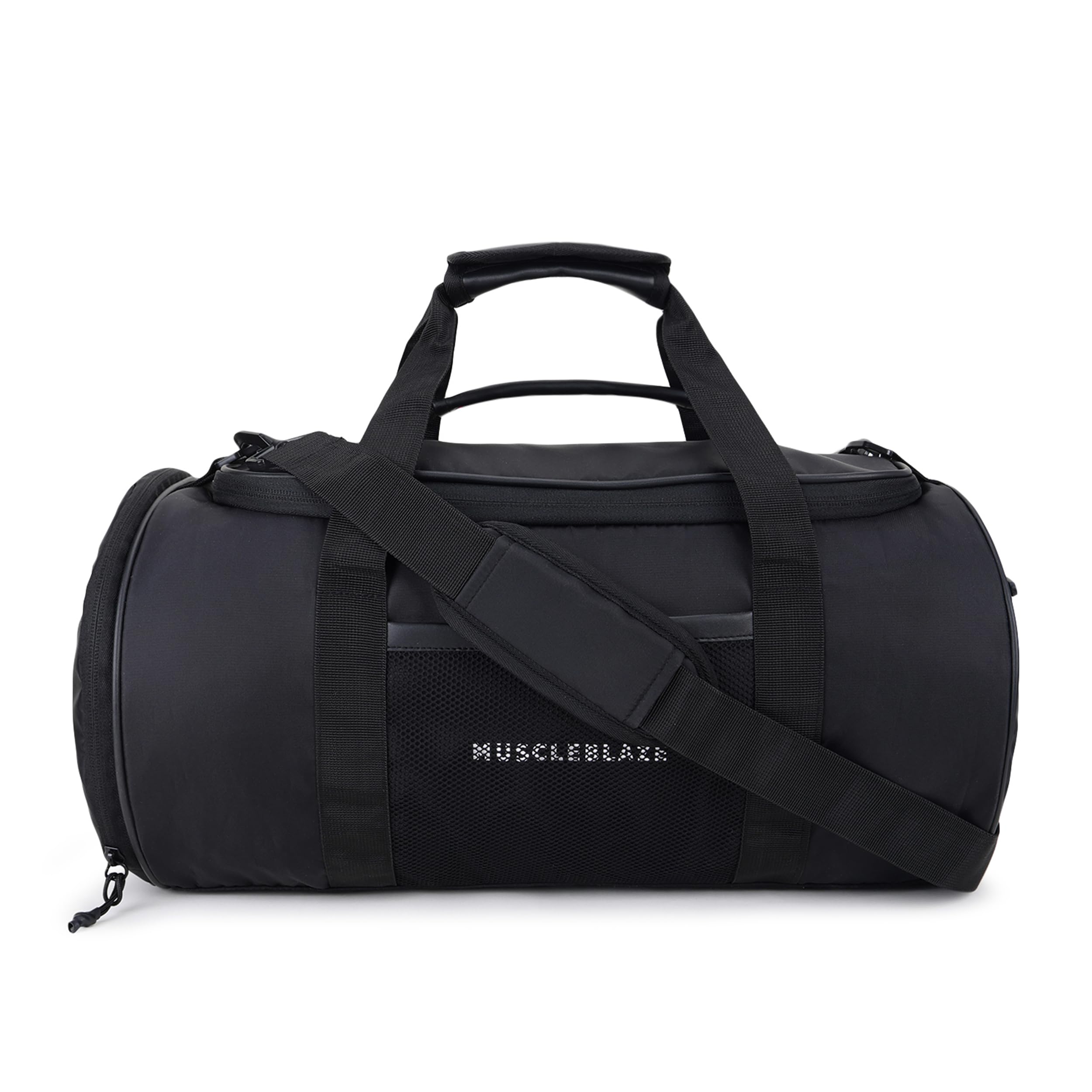 MuscleBlaze Pro Training Duffle Bag (Black, 30L) | for Men and Women | Sports Bag-image-45