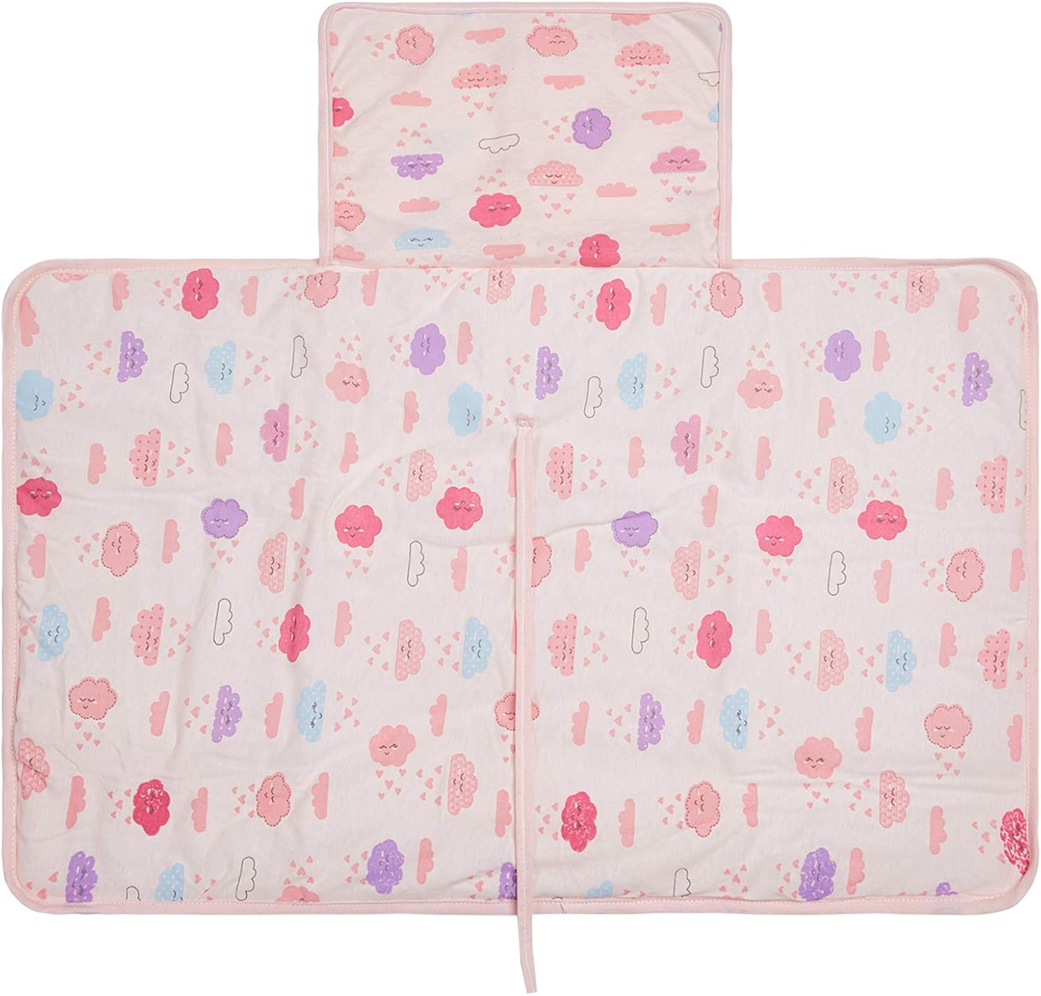 Papi Textil Trocador Porta Fraldas Papi Malhas Portátil Est 66Cm X 40Cm Contem 01 Un