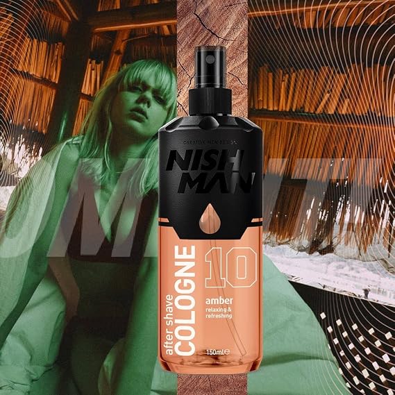 Nishman After Shave Cologne Amber 10 400 ml