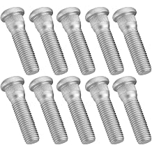 10PCS Car Wheel Studs, OEM#90942-02049 Vehicle Tire Lug Bolts, M12x1.5 Automotive Wheel Hub Studs Replacement Compatible with 2011-2017 CT200h 1990-1991 ES250 1993-2006 ES300