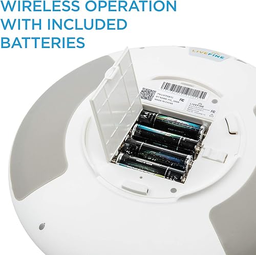 Miniatura 6 de Live Fine Dispensador automático de pastillas con organizador electrónico de medicamentos de 28 días, 6 plantillas de dosis, pantalla LCD de fácil