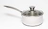 5008 Tri-Ply Saucepan with Glass Lid, 2L-18cm, Stainless Steel, Silver