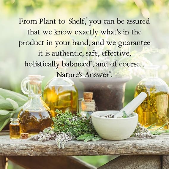 Nature's Answer Black Walnut Hull Extract Alcohol Free 1 Fluid Ounce | Natural Cleanser | Promotes Overall Wellbeing