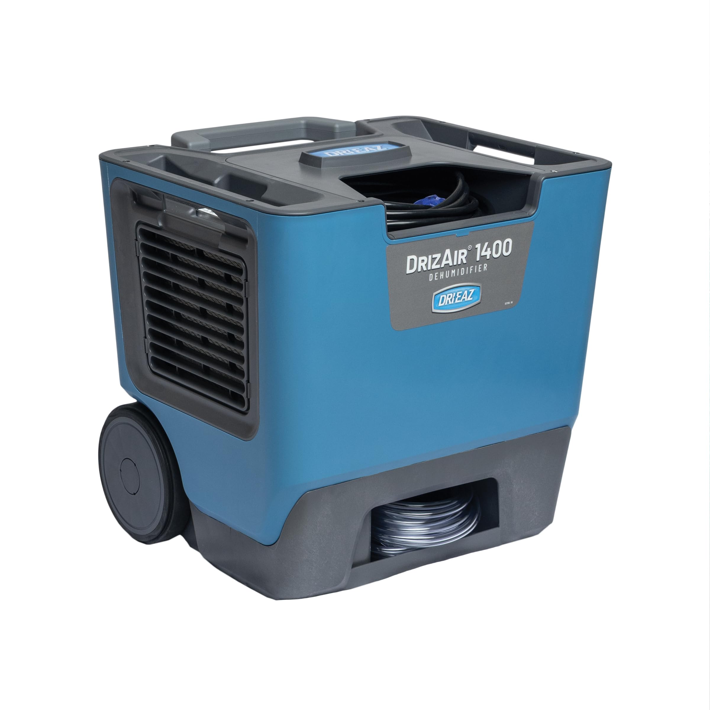 Dri-Eaz DrizAir 1400 Commercial Dehumidifier with Pump, 129 Pints, Industrial, Portable Dehumidifier for Up to 6400 Cu Ft
