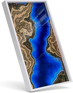 Boss Premium® Large No Seal HDPE Epoxy Table Mold, 48 x 24 Inch, Reusable Resin Table Molds River Table Mold Casting - Designed in USA