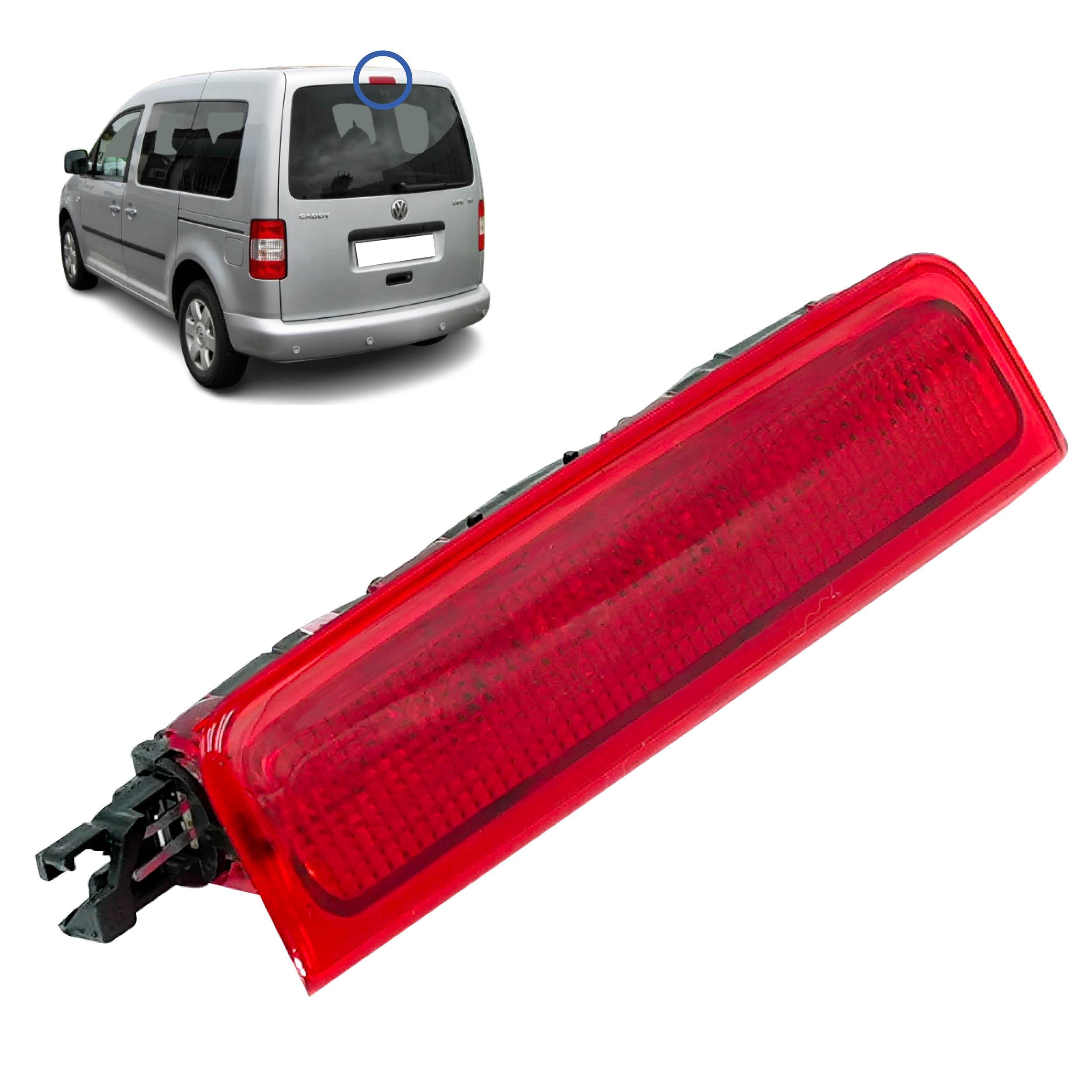 STARKIT PERFORMANCE Dritte Bremsleuchte passend für Caddy 3 und Caddy 4 (2004-2020). Bremsleuchte - Kofferraum, Heckklappe. 2K0945087B, 2K0945087C