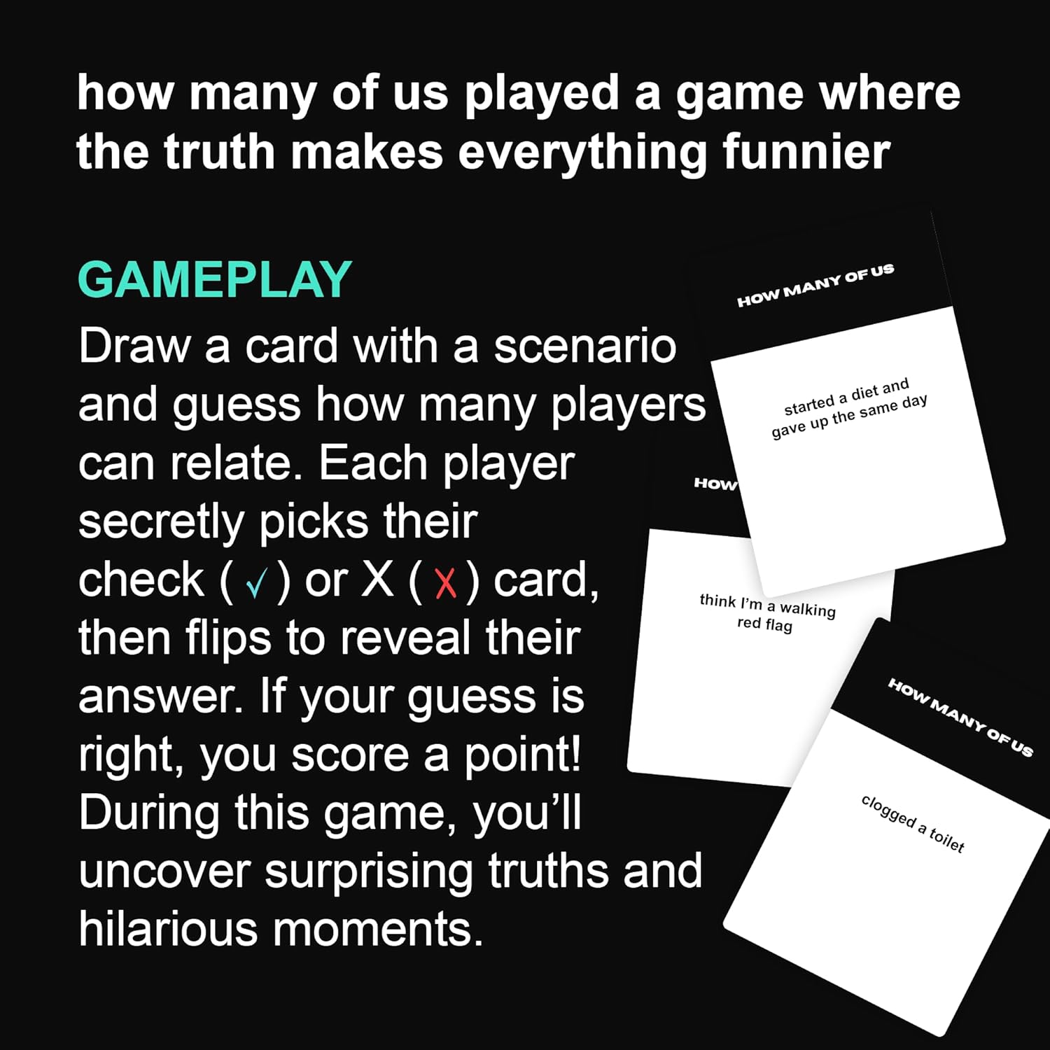 How Many of Us - Find Out How Well You Know Your Friends | The Hilarious Adult Party Game that Calls Everyone Out and Sparks Conversation