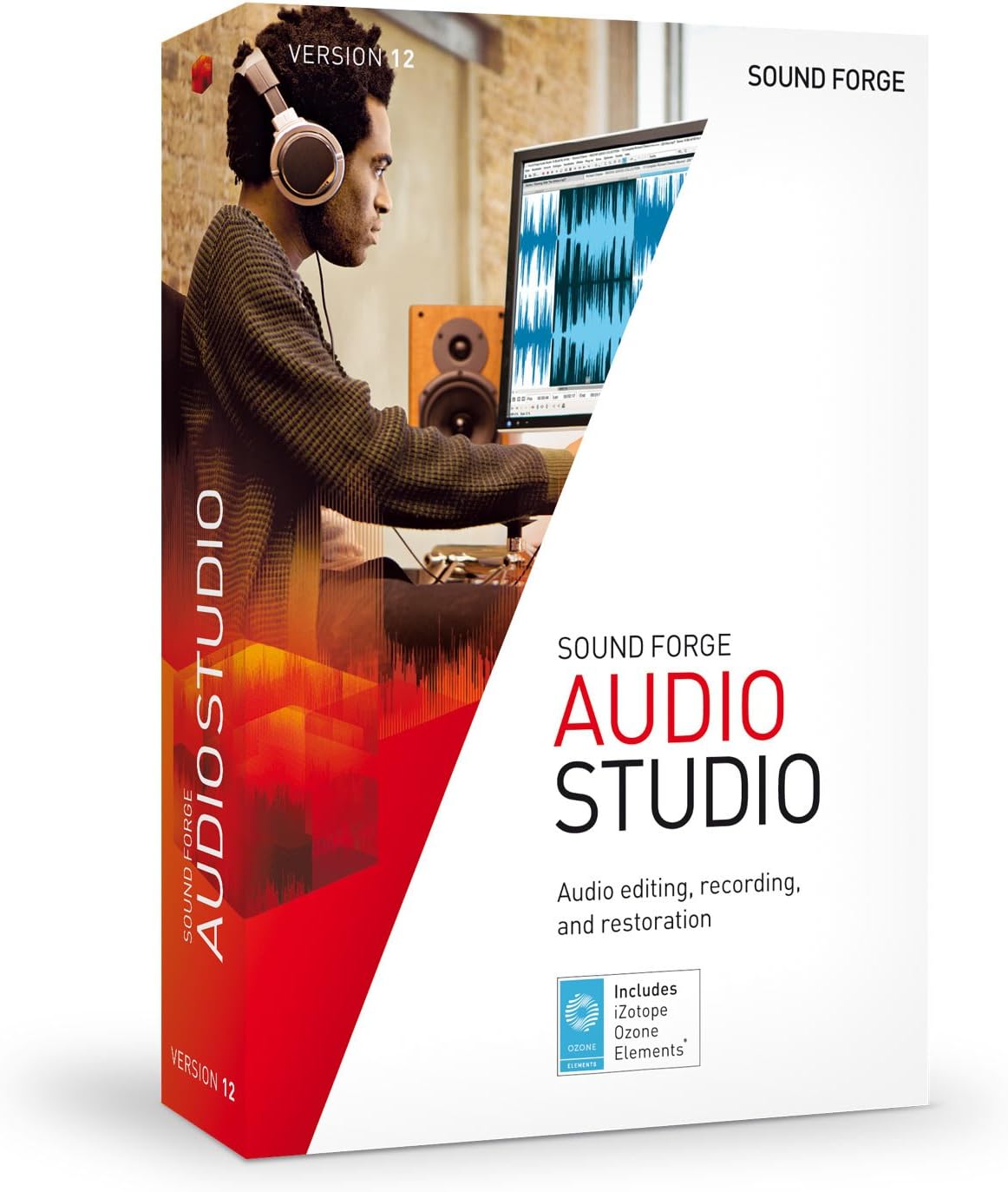 SOUND FORGE Audio Studio – Version 12 – audio editor including mastering plug-in