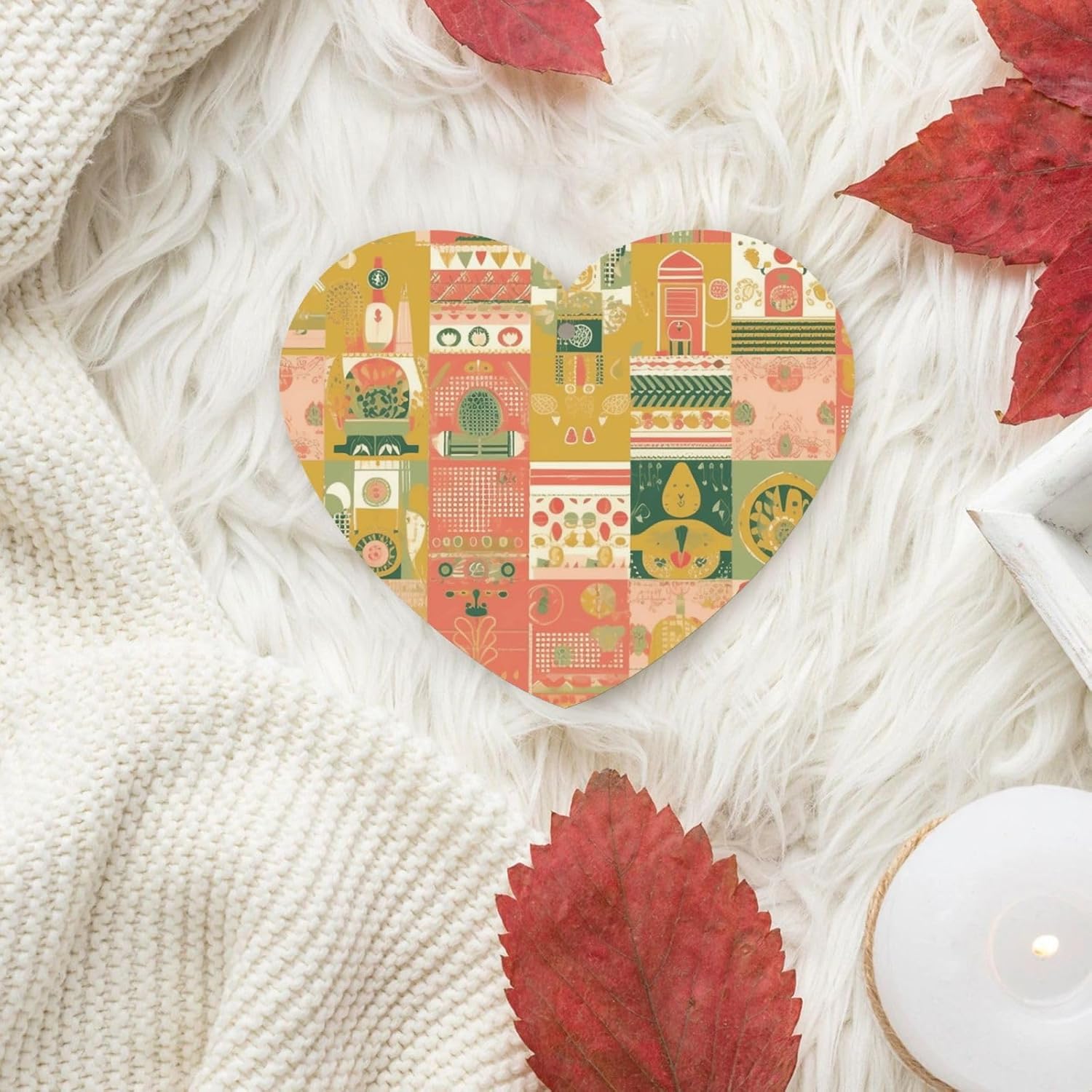 Car Air Freshener 24 PCS Pink Pattern Hanging Car Air Fresheners Auto Interior Decor Card Freshener Strong Scented Card Lavender Cars Scents for Office Bedroom Close Drawer Heart Shape